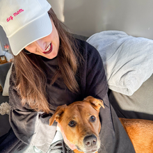 Load image into Gallery viewer, Dog Mom Hat (Magenta)