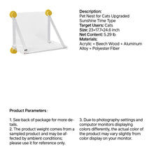 Load image into Gallery viewer, Cat Window Hammock 2.0