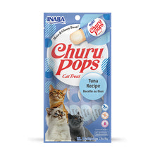 Load image into Gallery viewer, Churu Pops Cat Treats (Tuna) 4 pack