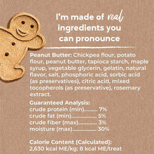 Load image into Gallery viewer, Grain Free Soft & Chewy Peanut Butter Dog Treat 5oz