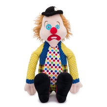 Load image into Gallery viewer, Sad Clown Floppy Dog Toy