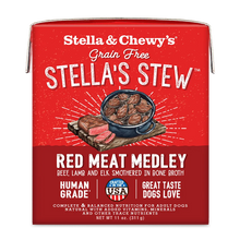 Load image into Gallery viewer, Stella's Stews Cage-Free Red Meat Medley Wet Dog Food 11oz