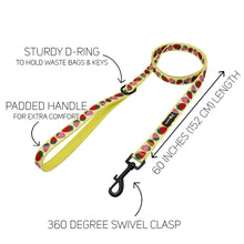 Load image into Gallery viewer, Strawberry Fields Furever Dog Leash