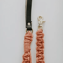 Load image into Gallery viewer, Macrame Dog Leash | Blush - WAGSUP