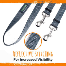 Load image into Gallery viewer, Adjustable Length Double Dog Leash with Handle - WAGSUP