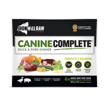 Load image into Gallery viewer, Canine Complete Duck & Pork Dinner 6lb