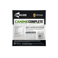 Load image into Gallery viewer, Canine Complete Duck & Pork Dinner 6lb