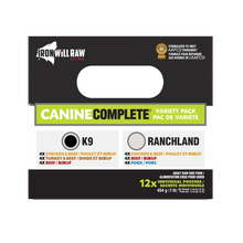 Load image into Gallery viewer, Canine Complete K9 Variety Pack 12lb