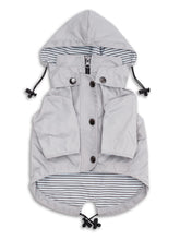 Load image into Gallery viewer, Light Grey Raincoat