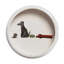 Load image into Gallery viewer, Jolly Labrador Ceramic Dog Bowl