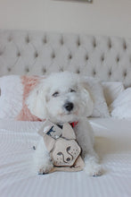 Load image into Gallery viewer, Natural Leather & Wool Scrappy Fox Toy 4"