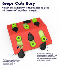 Load image into Gallery viewer, Nina Ottosson Melon Maddness Cat Puzzle Game