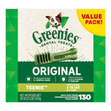 Load image into Gallery viewer, Original Dog Dental Treats Value Size Tub 36oz