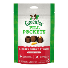 Load image into Gallery viewer, Pill Pockets Hickory Smoke 30 Capsules 7.9oz