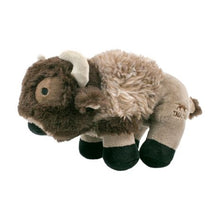 Load image into Gallery viewer, Plush Buffalo Squeaker Toy 9"