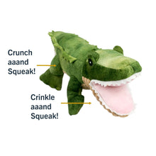 Load image into Gallery viewer, Plush Gator Crunch Toy 15"