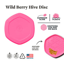 Load image into Gallery viewer, Scented Berry Hive Disc Dog Toy