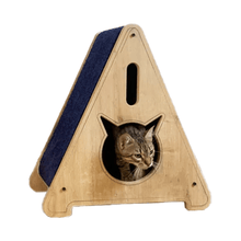 Load image into Gallery viewer, Stella Cat Teepee with Scratching Post