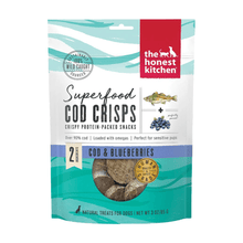 Load image into Gallery viewer, Superfood Cod Crisps - Cod & Blueberry 3oz