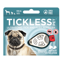 Load image into Gallery viewer, Tickless Ultrasonic Flea & Tick Repeller Dog Tag