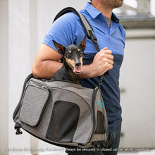Load image into Gallery viewer, Travel 2-in-1 Backpack Pet carrier (up to 16lb)