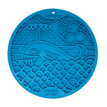 Load image into Gallery viewer, Whale eMat Enrichment Lick Mat with Suction Cups