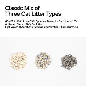3-in-1 Mixed Cat Litter 5.2kg Pail