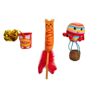 Catnip Pawrty Cat Toy 3 Pack