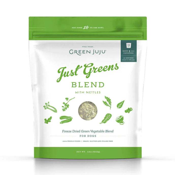Freeze Dried Green Vegetable Blend for Dogs 156g