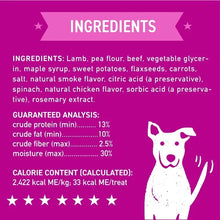 Load image into Gallery viewer, Grain Free Meatballs Lamb Recipe Dog Treat 14oz
