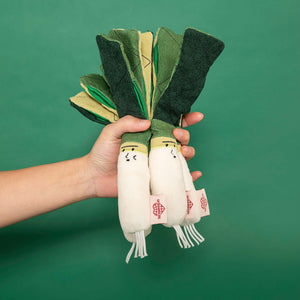 Green Onion Nosework Toy