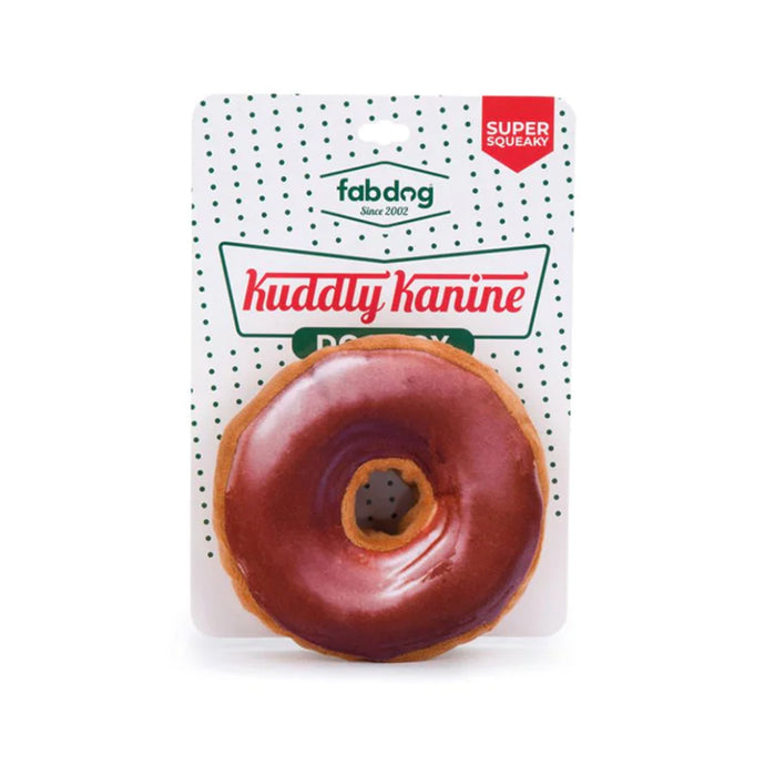 Kuddly Kanine Donut Toy
