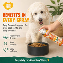 Load image into Gallery viewer, Omega-3 Fish Oil Spray Wild Alaskan Pollock &amp; Salmon Oil for Dogs and Cats 5oz
