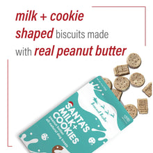Load image into Gallery viewer, Santa&#39;s Milk + Cookies Peanut Butter 4oz
