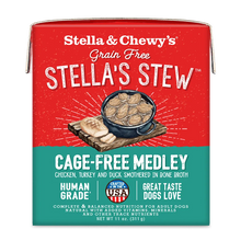 Load image into Gallery viewer, Stella&#39;s Stews Cage-Free Medley Wet Dog Food 11oz
