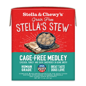 Stella's Stews Cage-Free Medley Wet Dog Food 11oz