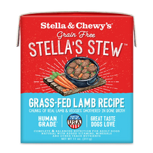 Load image into Gallery viewer, Stella&#39;s Stews Grass-Fed Lamb Recipe Wet Dog Food 11oz
