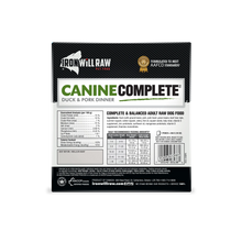 Load image into Gallery viewer, Canine Complete Duck &amp; Pork Dinner 6lb
