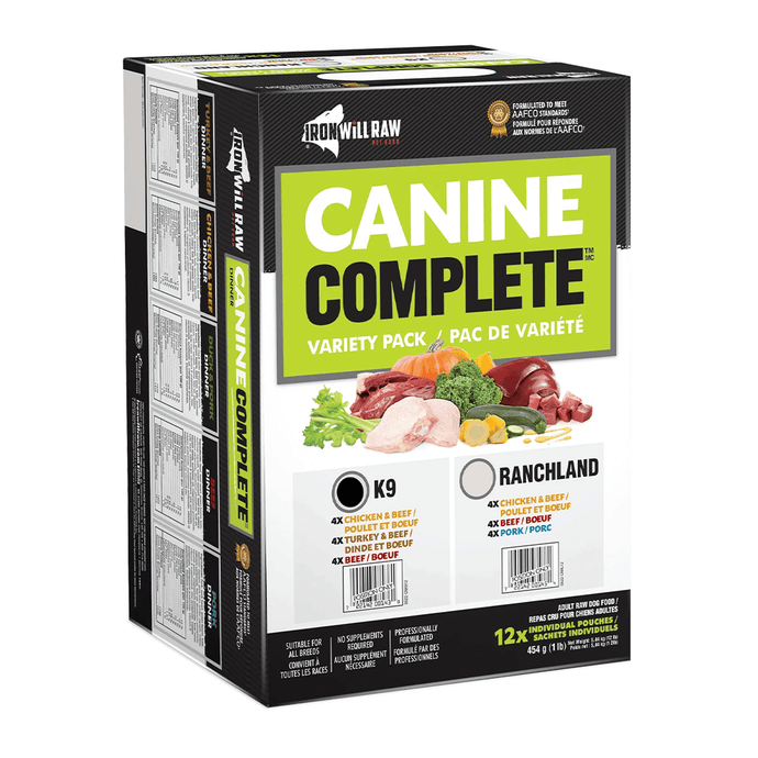 Canine Complete K9 Variety Pack 12lb