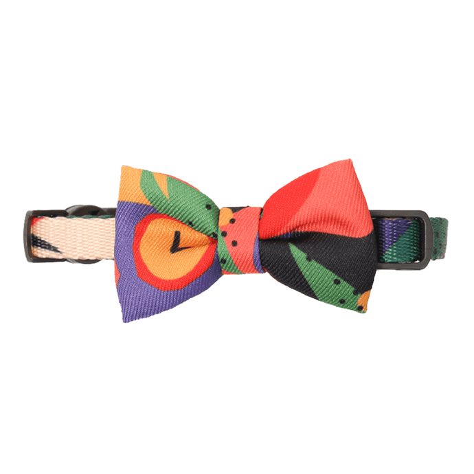 Cat Bow Tie Collar (Block Fauvism)