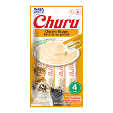 Load image into Gallery viewer, Churu Purees Cat Treats (Chicken) 4 pack
