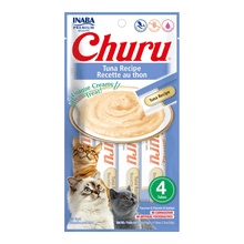 Load image into Gallery viewer, Churu Purees Cat Treats (Tuna) 4 pack
