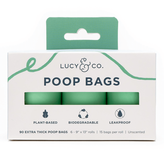 Compostable Poop Bag (6 rolls)
