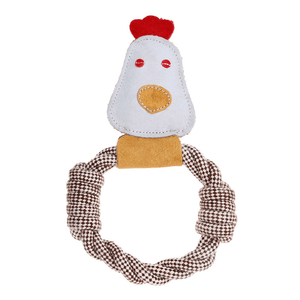 Country Tails Rope Farm Animal Toy (Chicken)
