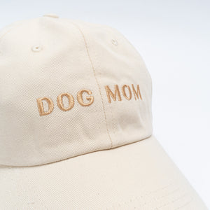 Dog Mom Hat (Ivory)