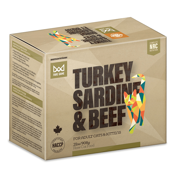 Fare Game Turkey & Sardines with Beef Cat Food