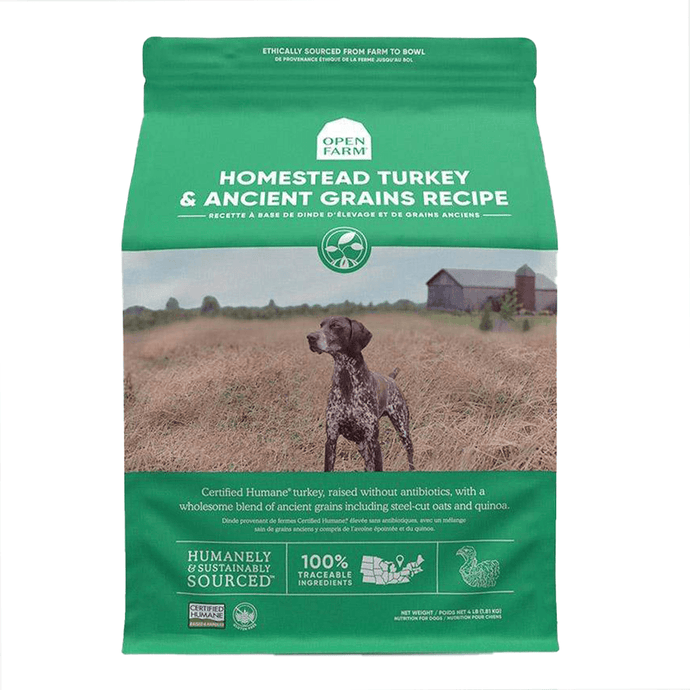 Homestead Turkey Ancient Grains Dog Food