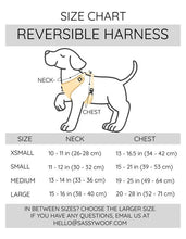 Load image into Gallery viewer, Love Actually Reversible Dog Harness
