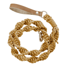 Load image into Gallery viewer, Macrame Dog Leash | Mustard

