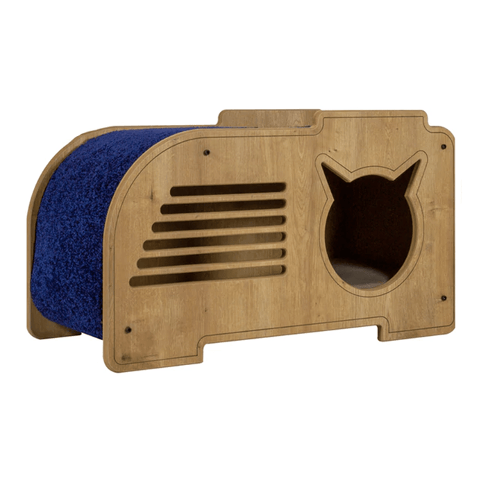 Mongo Natural Cat House with Scratching Carpet